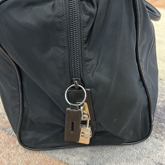 Prada Tessuto Weekender Bag with Saffiano Leather Accents - Good Condition - Picture 3 of 11